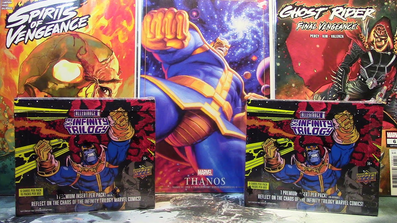BIG AUTO HIT AND MORE! Marvel Allegiance Infinity Trilogy 2 Hobby Box Opening