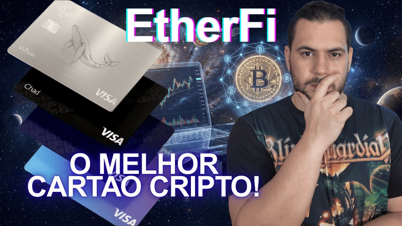 O Melhor Cartão cripto! Ganhe até 15% de cashback esse mês e 100R$ ao gastar 100$! etherFi