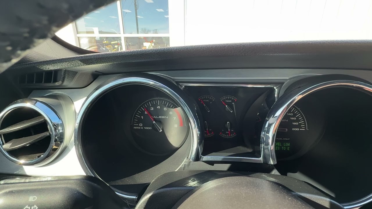 2006 Mustang Saleen rev
