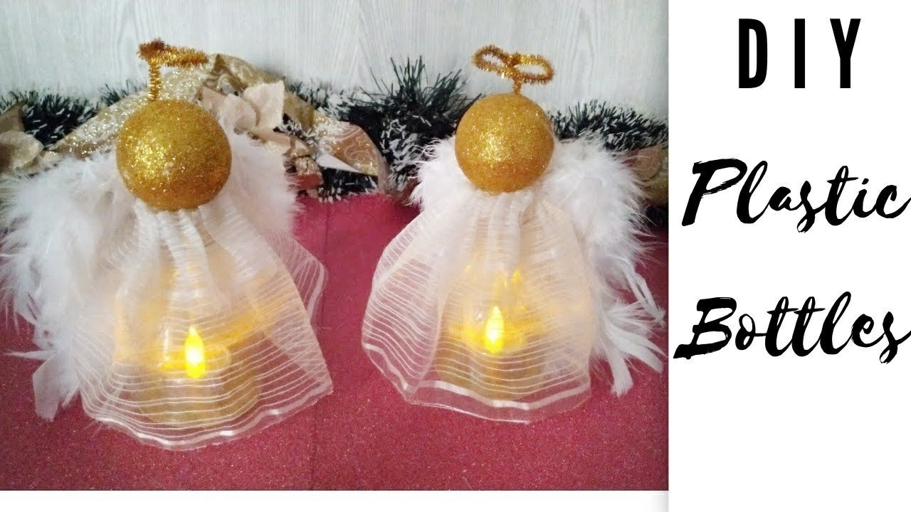 Angeles con botellas plásticas - DIY Plastic bottles