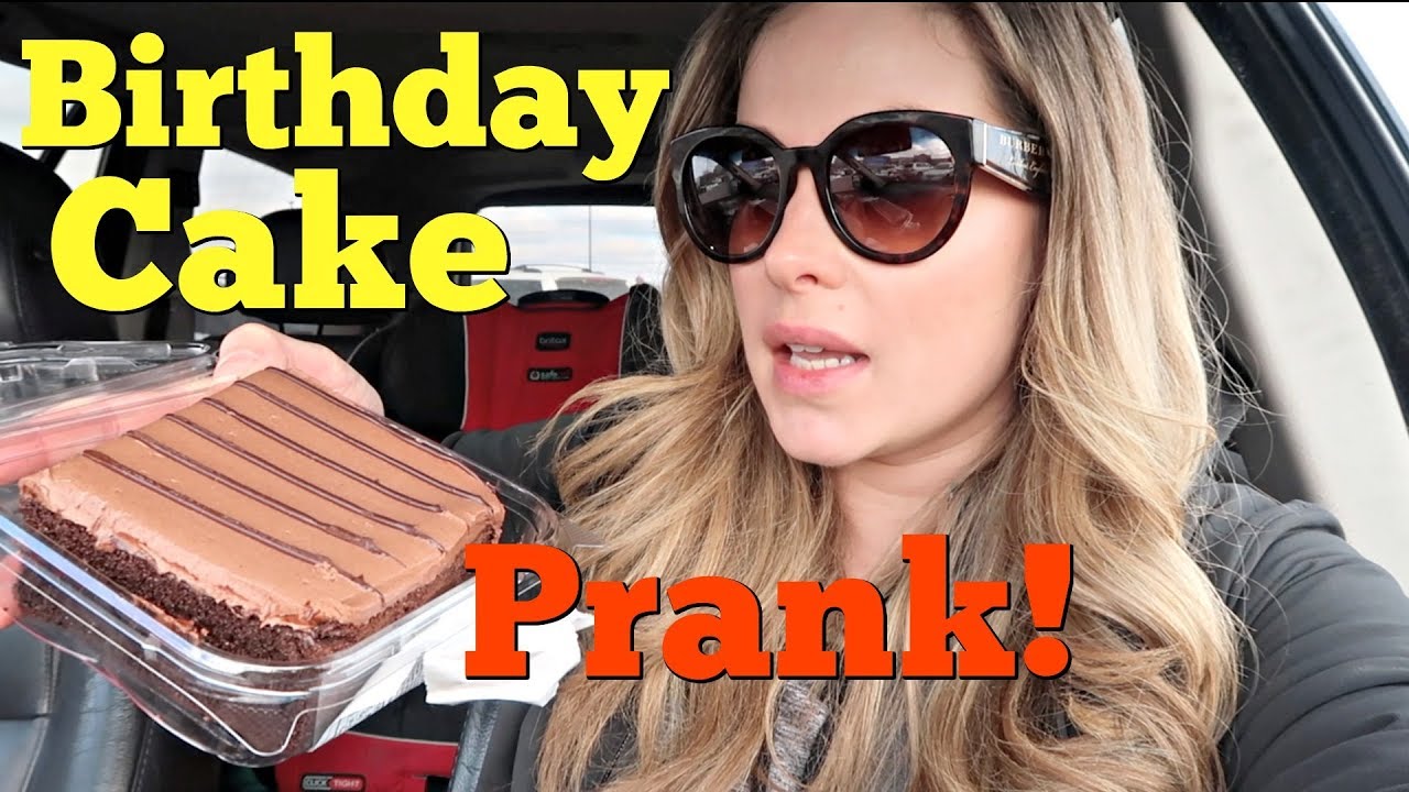 BIRTHDAY CAKE PRANK - Pranksters in Love Family