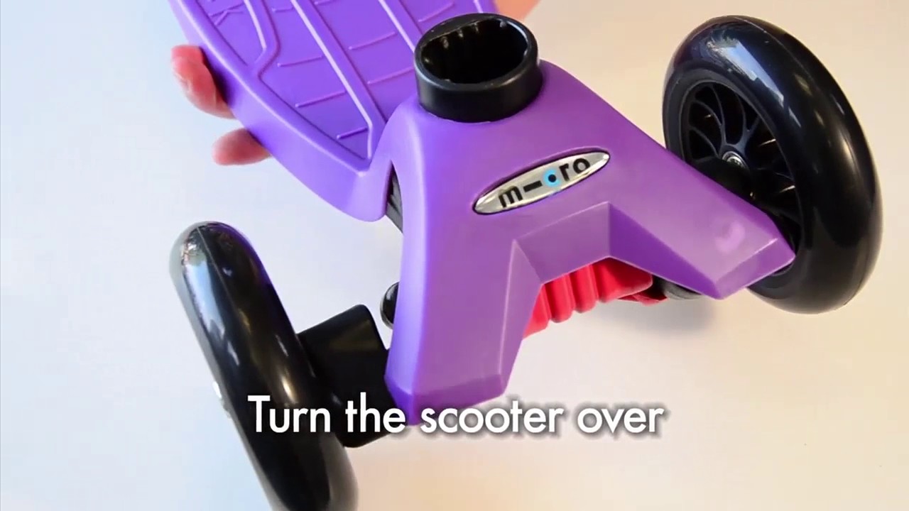 Replacing the brake on a Maxi Micro scooter