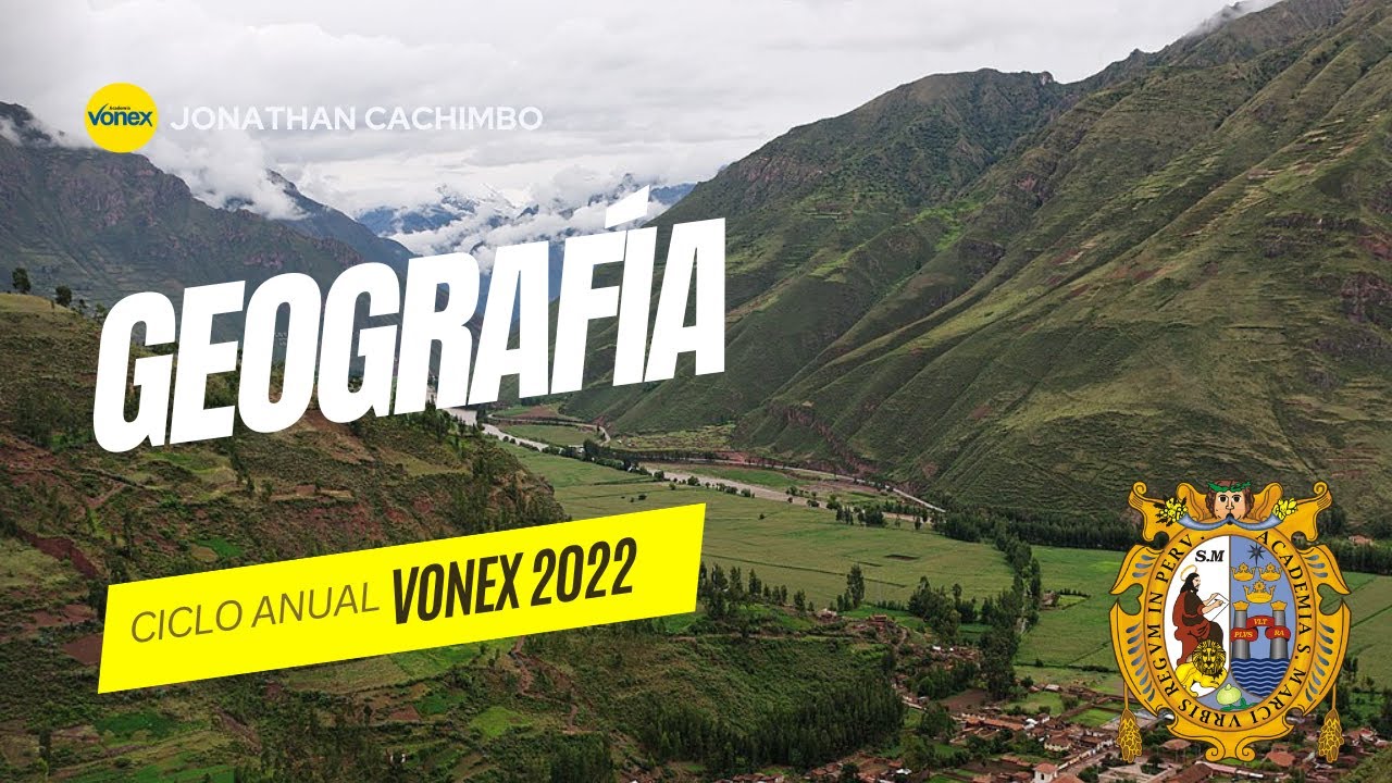 GEOGRAFÍA - OCHO REGIONES NATURALES DEL PERU - REPASO SAN MARCOS 2023 I