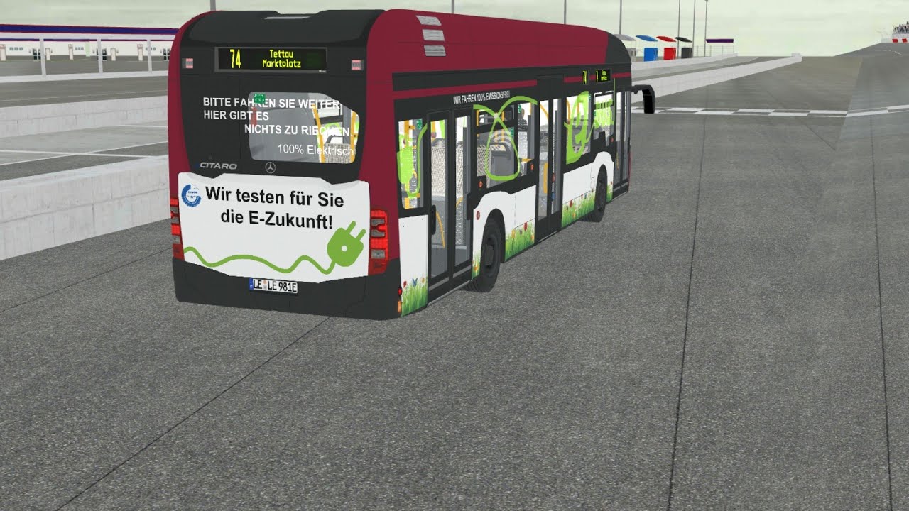 Proton Bus Simulator 2 | Mercedes Benz E Citaro 3 door | Map Aracaju