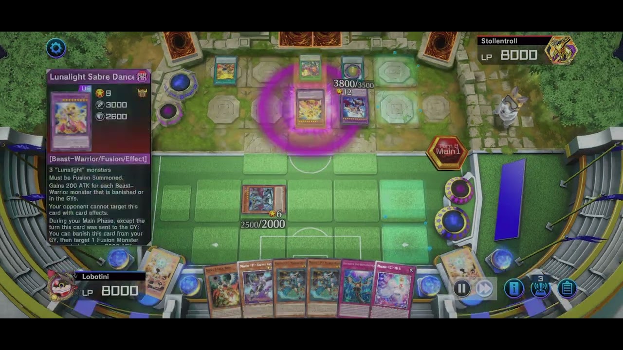 MASTER DUEL Maliss Yummy vs Lunalight (going 2nd bricked hand)