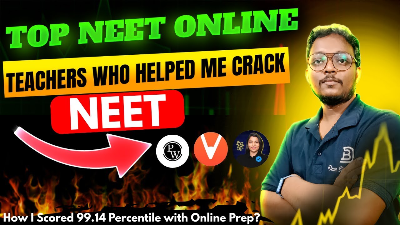 Best Online Teachers for NEET | How I Scored 538/720 with Online Prep #neetstudyresources #neet