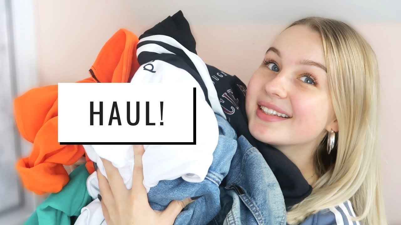 AUTUMN TRY ON CLOTHING HAUL! | asos, bershka, nike & more!