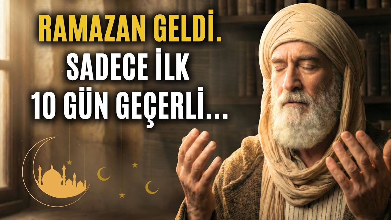 RAMAZAN 2026 GELDİ! İlk 10 Gün Bunu Yapanın Bütün Yılı Değişir – İmam Gazali’nin Sırrı