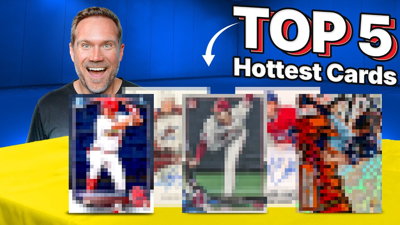 TOP 5 HOTTEST SPORTS CARDS!
