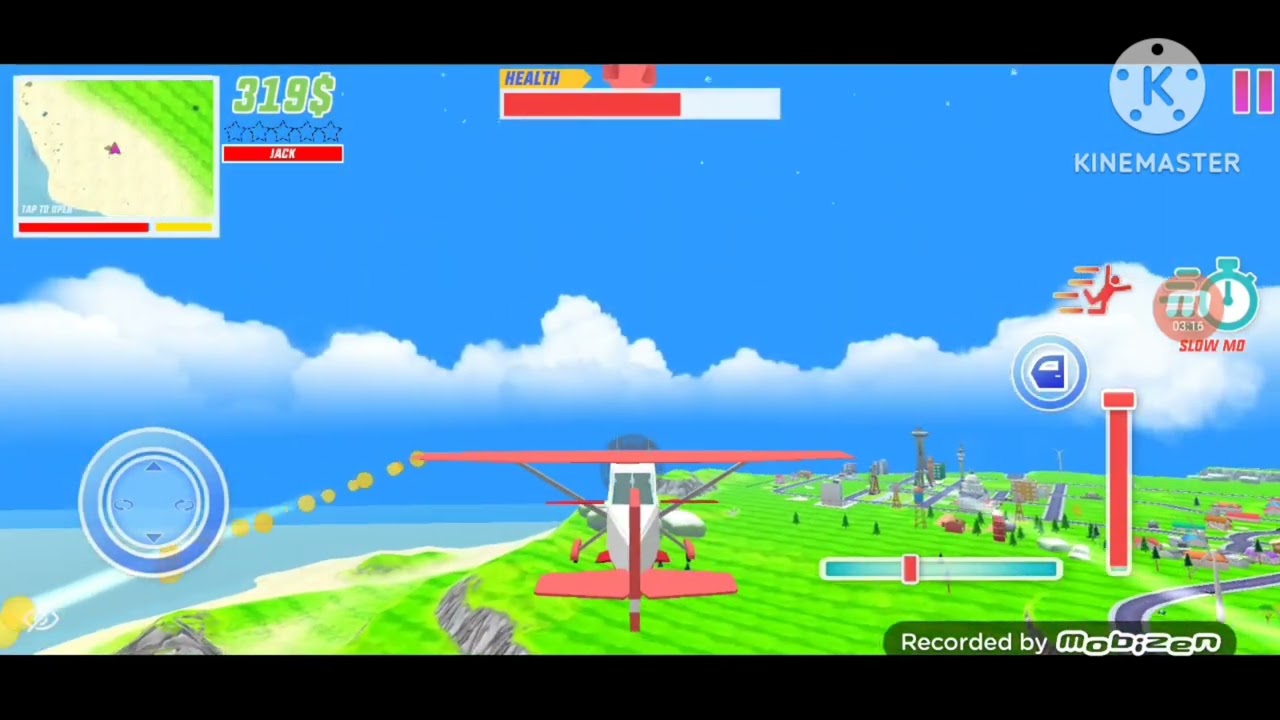 Dude Theft Wars - ทดสอบเครื่องบินรบ