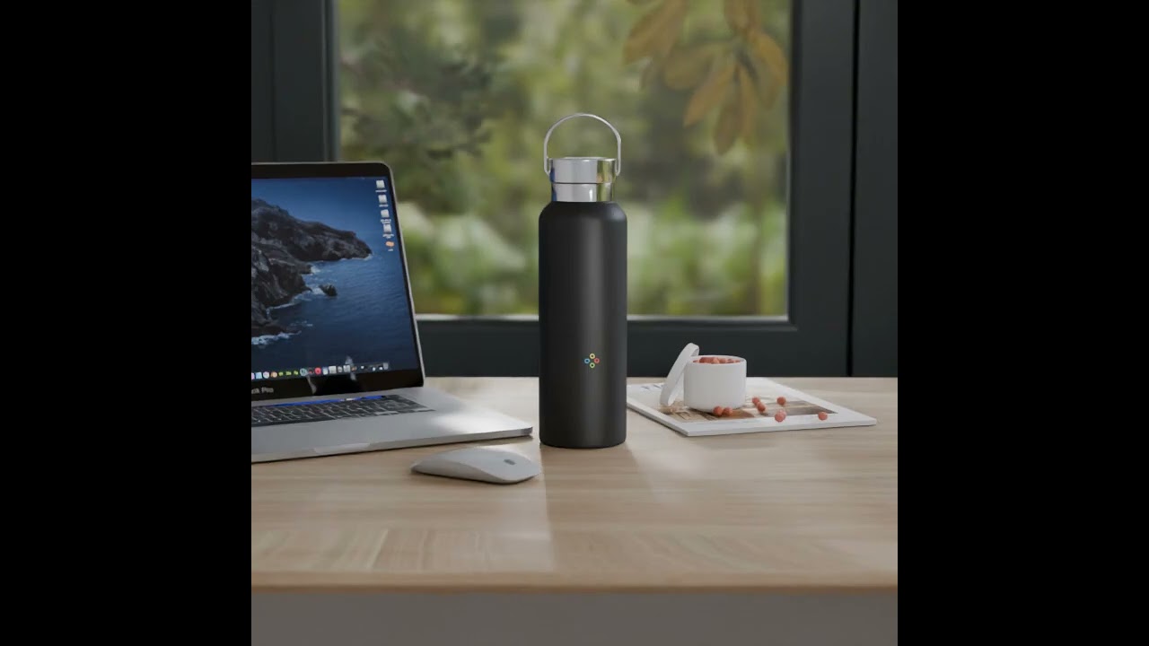 Customized 500ml 600ml 750ml Gym Sport Stainless Steel Water Flask Vacuum Insulated Thermos Bottle w