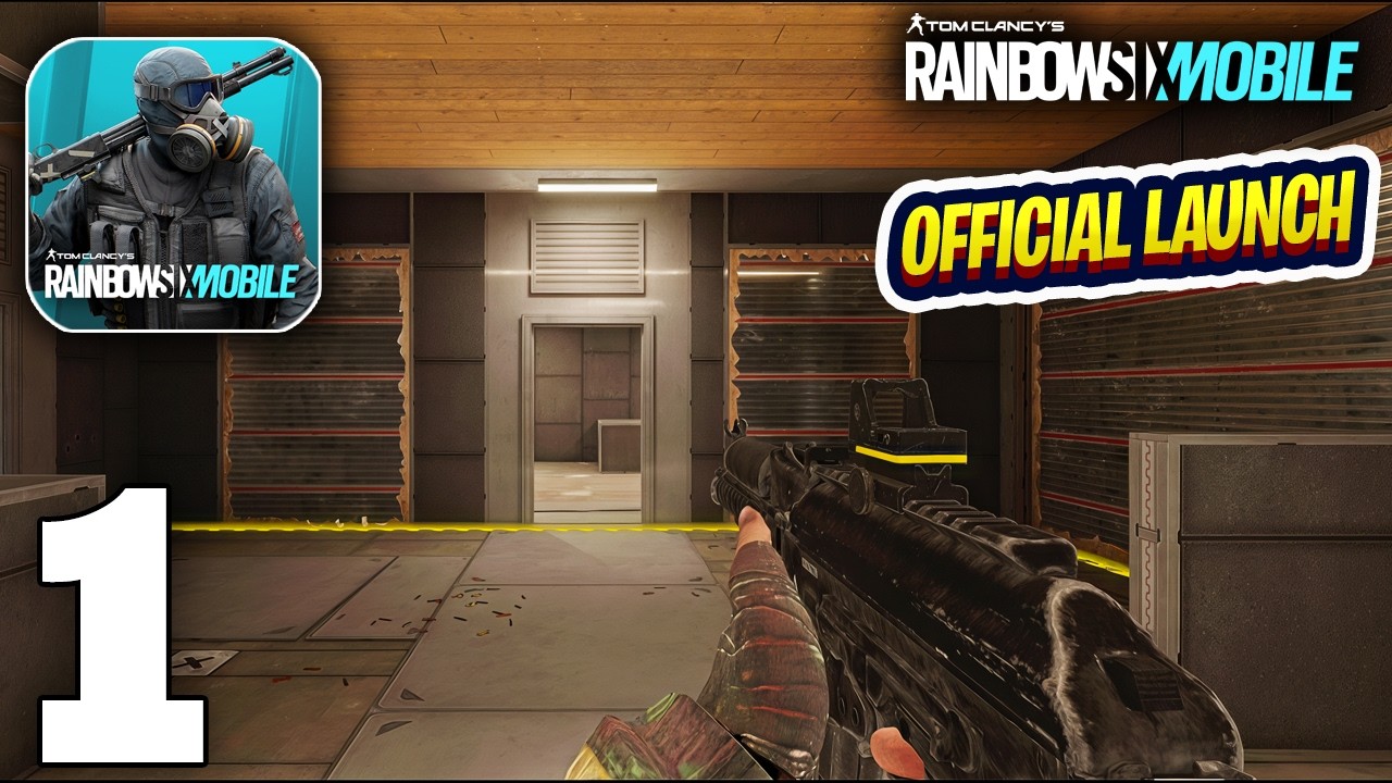 Rainbow Six Mobile Official Launch Gameplay Walkthrough Part 1 (iOS, Android)