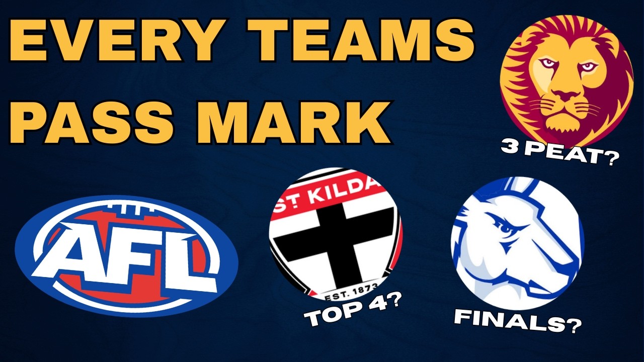 Every AFL Teams PASS Mark in 2026