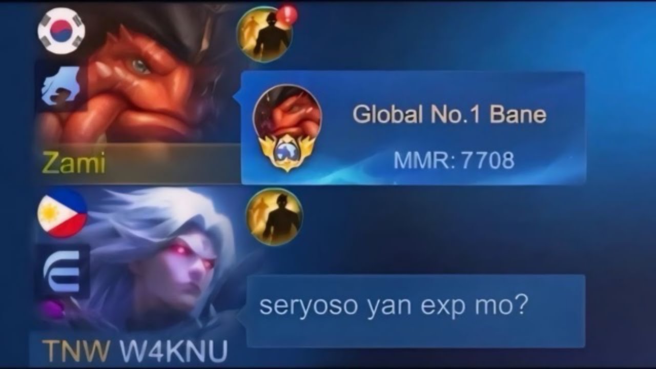 I MET TRASHTALKER KID IN RANK GAME!!😂 UNTIL I USED MY MAGE BUILD BANE (INSANE 1 SHOT)