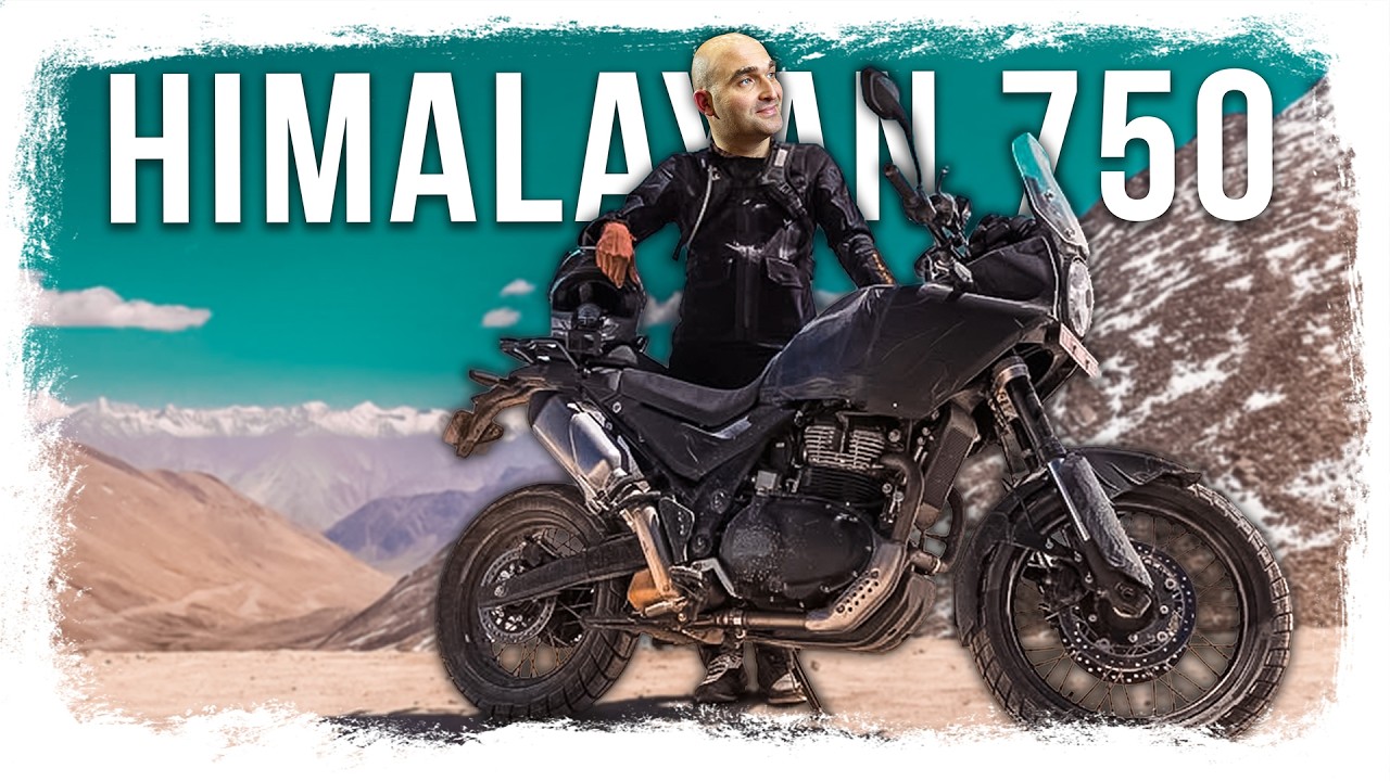 LEAKED: Royal Enfield Himalayan 750 in Action