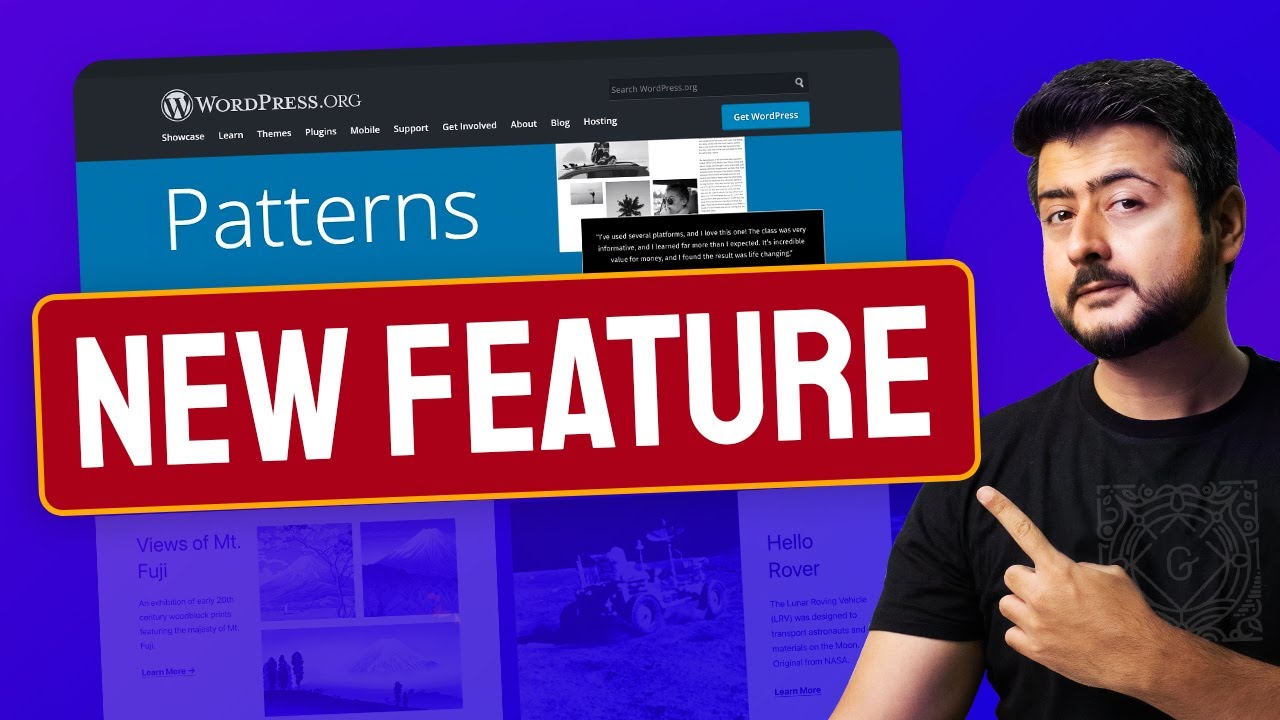 WordPress Pattern Library - Here's How To Use It To Create Beautiful Posts | WordPress Tutorial