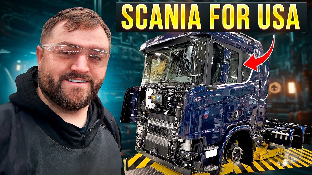Assembly of the FIRST NextGen SCANIA Truck for USA!