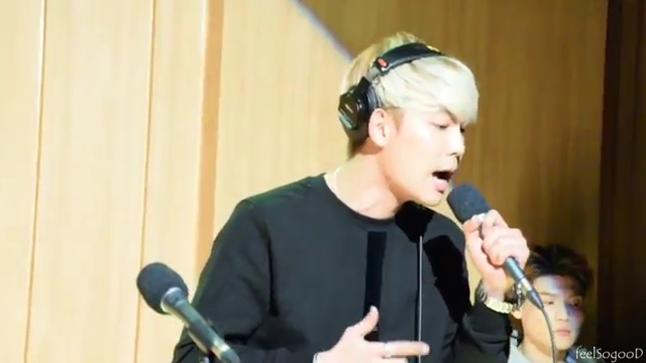 160129 ToppDogg in 파워스테이지 더라이브 // All of Me(cover) - SangDo solo