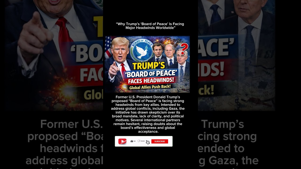 #Trump #BoardOfPeace #WorldNews #GlobalPolitics #BreakingNews #USPolitics #InternationalRelation