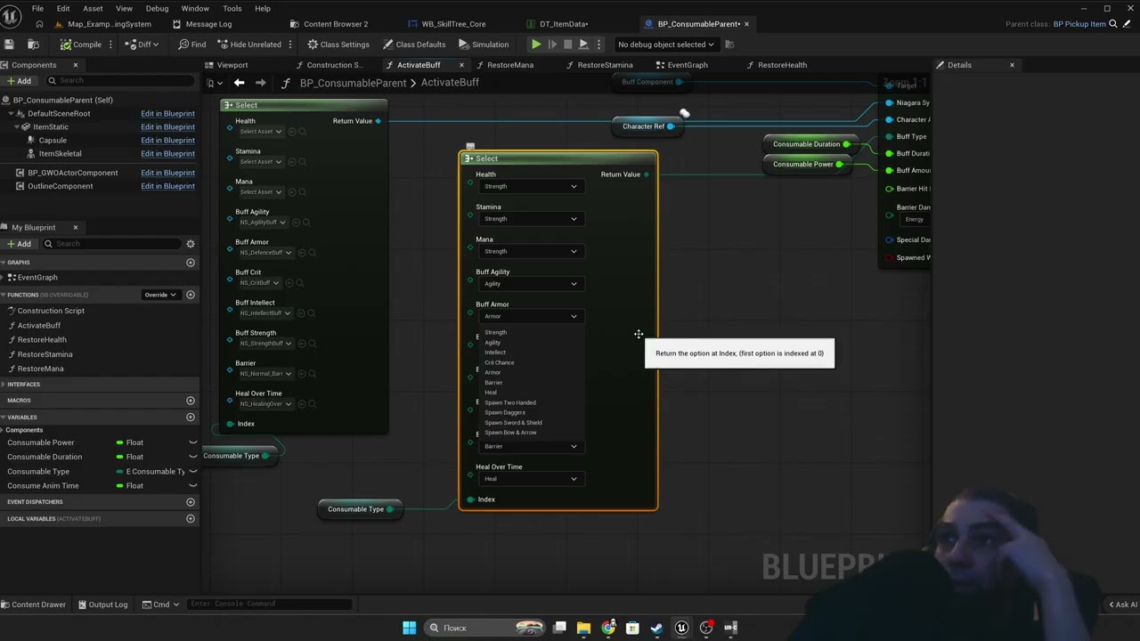 Devlog 154. MmoRpg RealLife. Craft. WorkFlow Зелье варенье