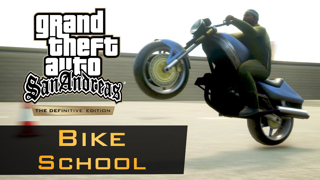 GTA San Andreas Definitive Edition - Bike School