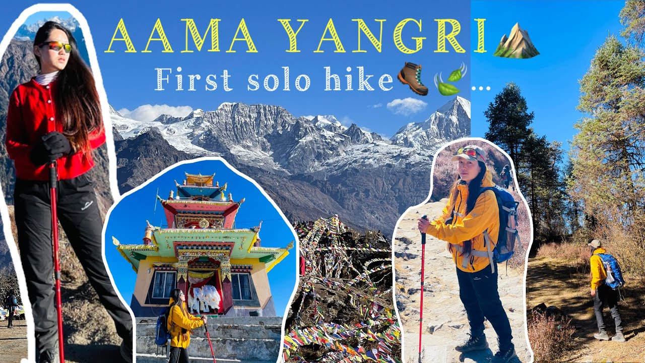Aama yangri🥾⛰️🍃||First solo trip🌸