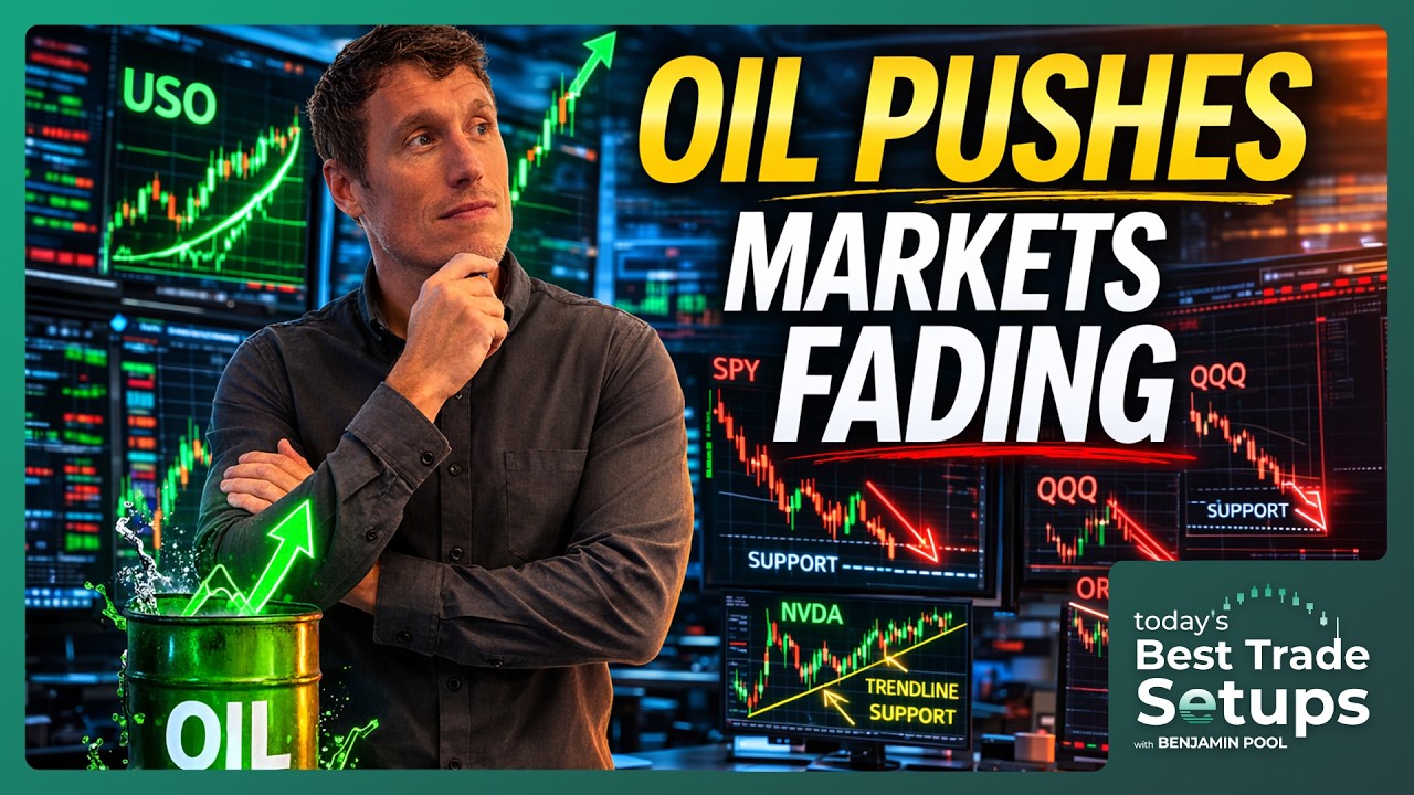 Oil Pushes While SPY & QQQ Roll Over — Key Levels That MUST Hold Today | NVDA, ORCL, SNDK