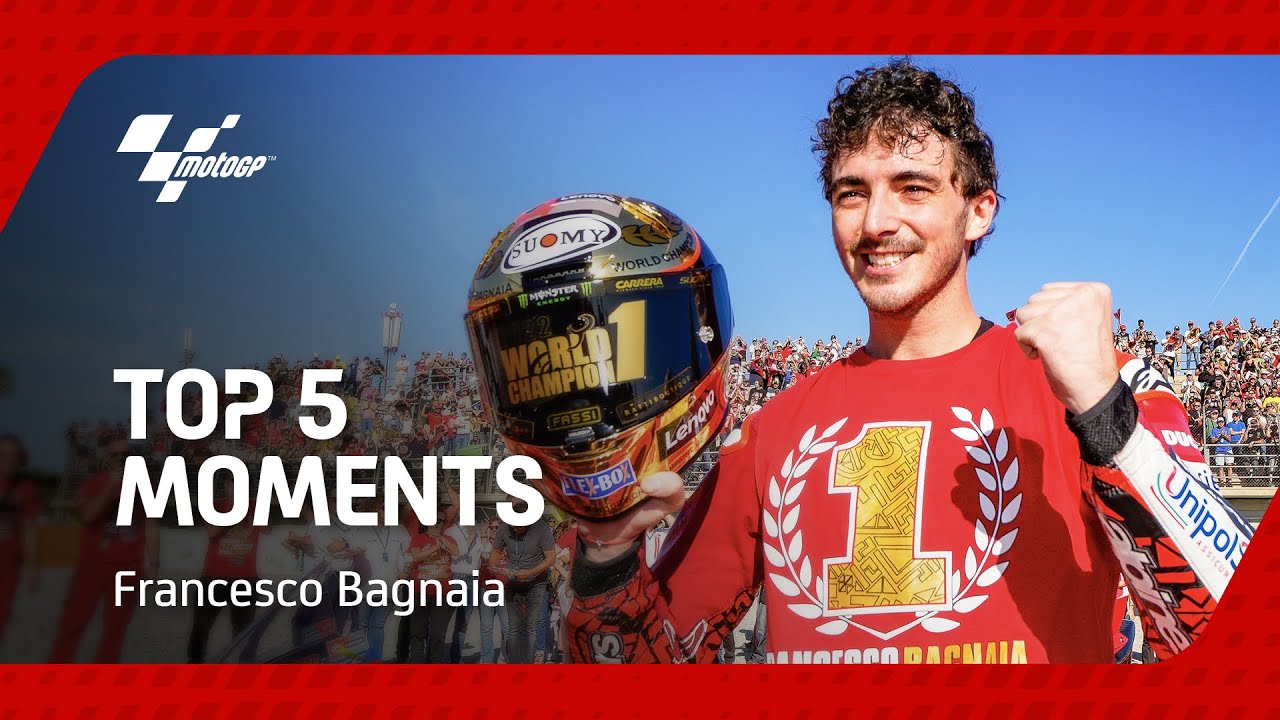 Francesco Bagnaia 🥇 | Top 5 Moments of 2022