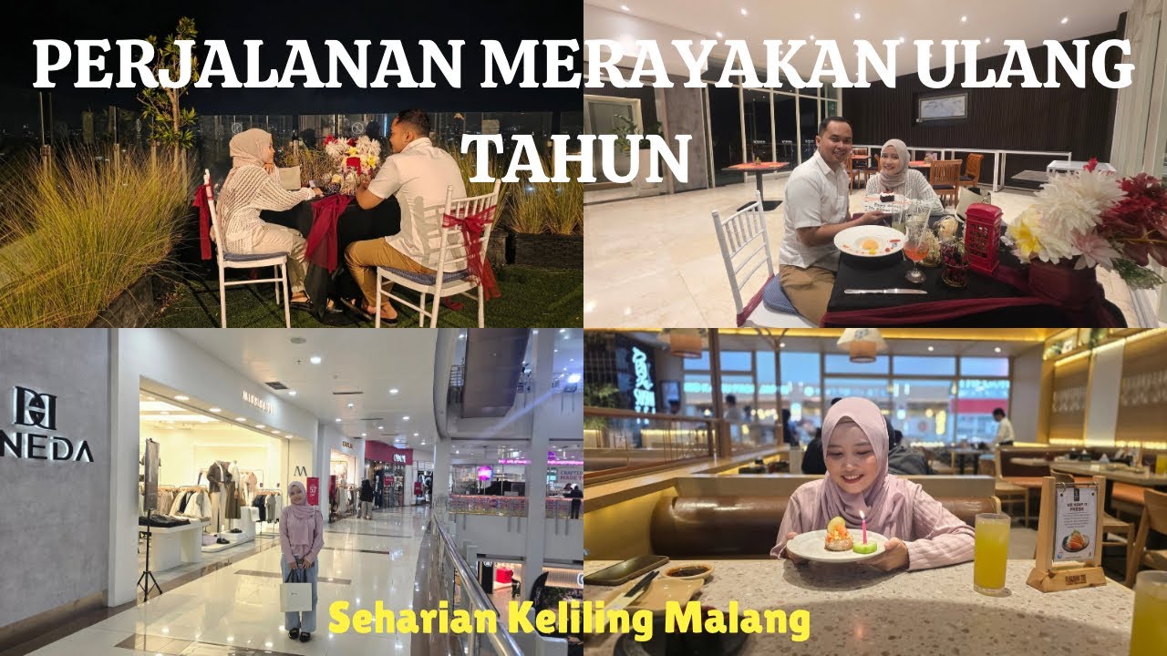 PERJALANAN MERAYAKAN ULANG TAHUN SEHARIAN