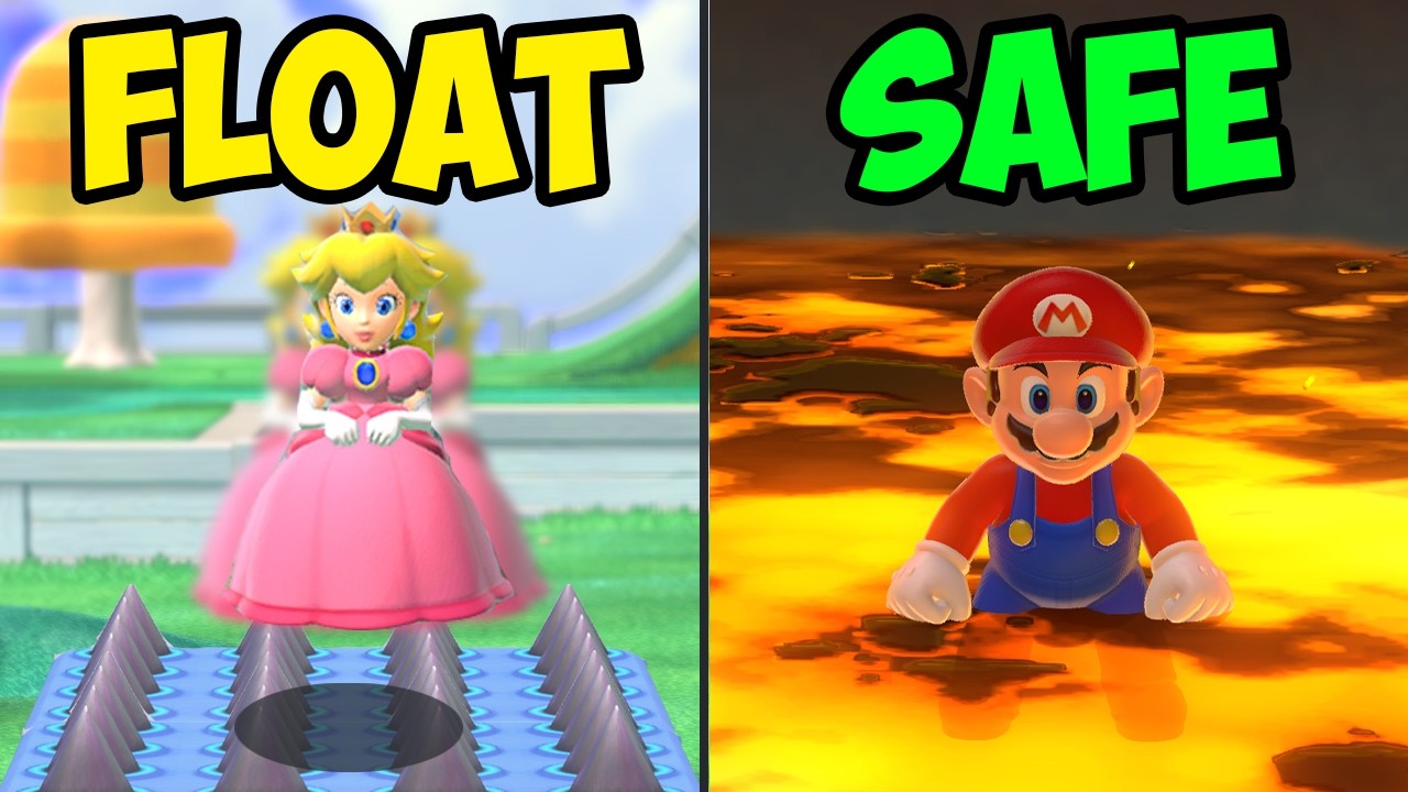 Mario 3D World but Characters have Unique Powers