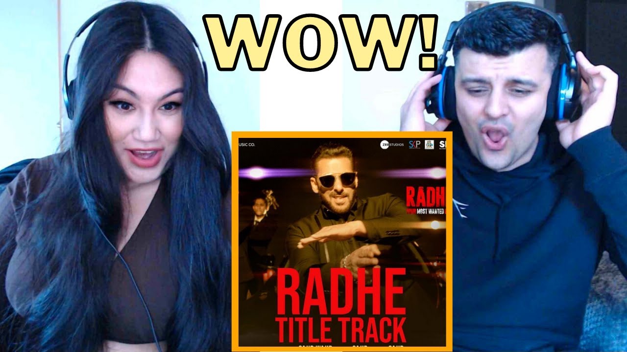 Radhe Title Track REACTION | Radhe - Your Most Wanted Bhai | Salman Khan & Disha Patani |