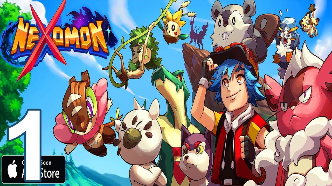 NEXOMON Gameplay Part 1 - Catching first nexomon (iOS Android)