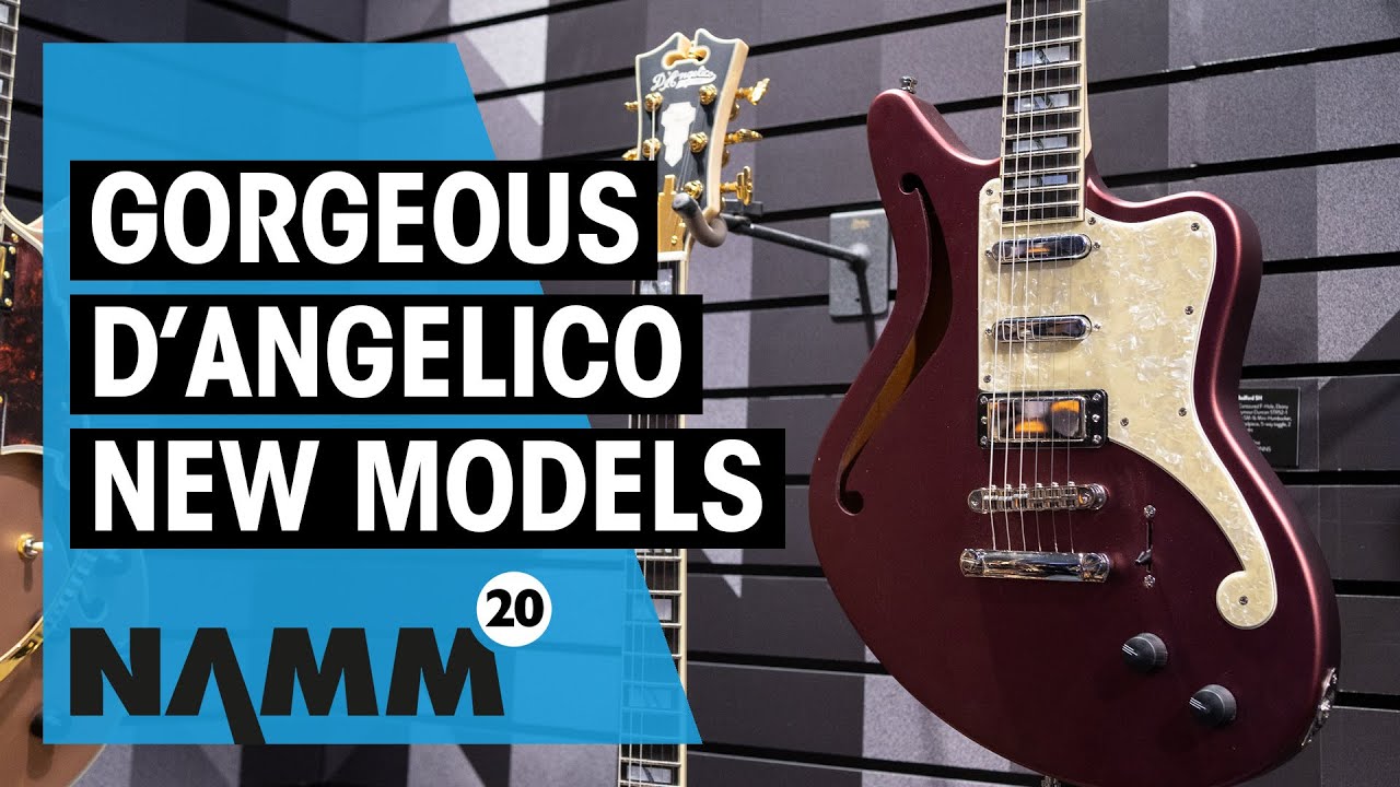 D'Angelico NAMM 2020 | New Guitars | Thomann