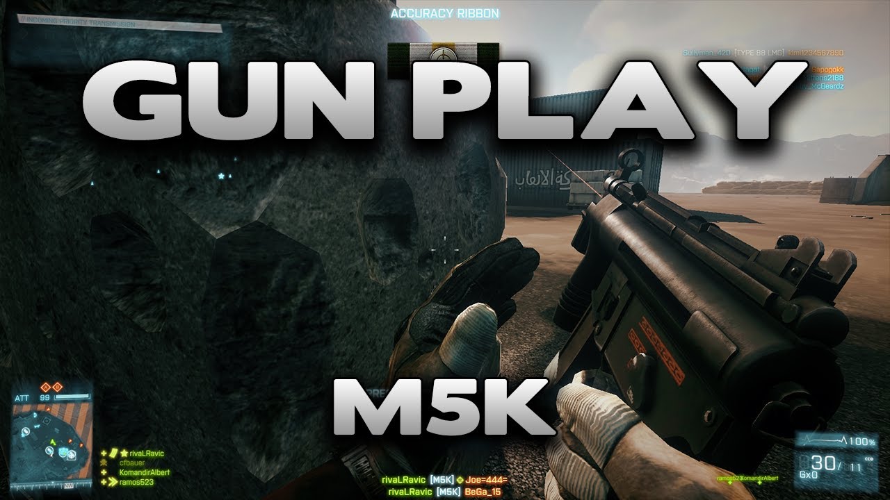 Battlefield 3 Gun Play : M5K