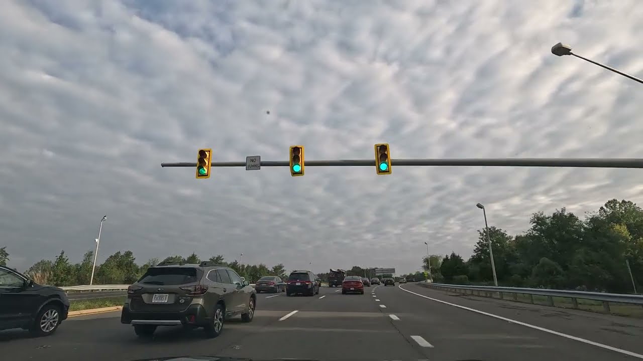 Driving from Centerville to Reston, VA, USA