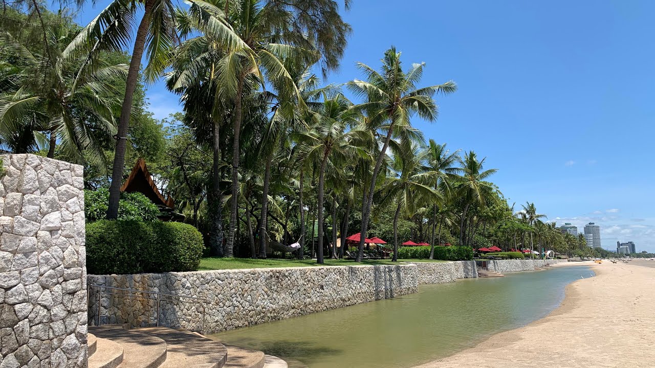 Hua Hin Beach, Thailand | A Beautiful Sunday | 2022