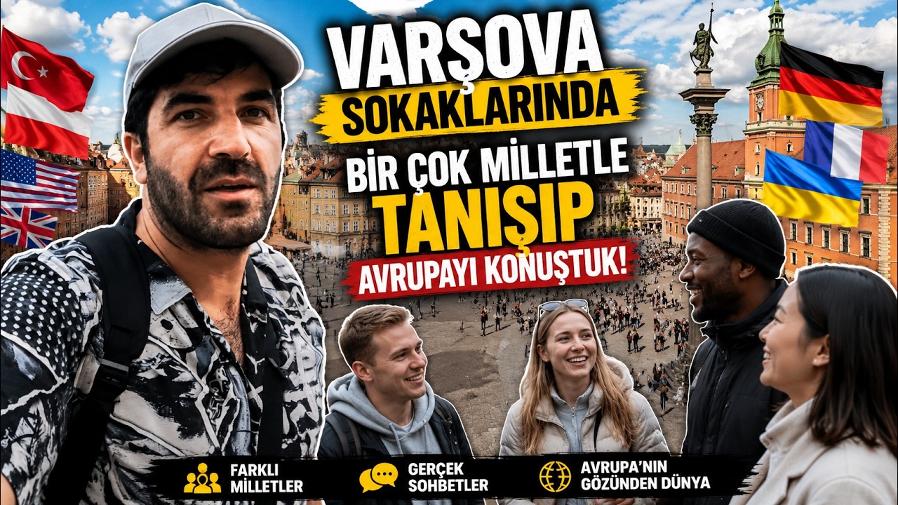 Varşova Beni Şok Etti! 😳 3 G&uuml;nde G&ouml;rd&uuml;klerime İnanamayacaksınız 🇵🇱