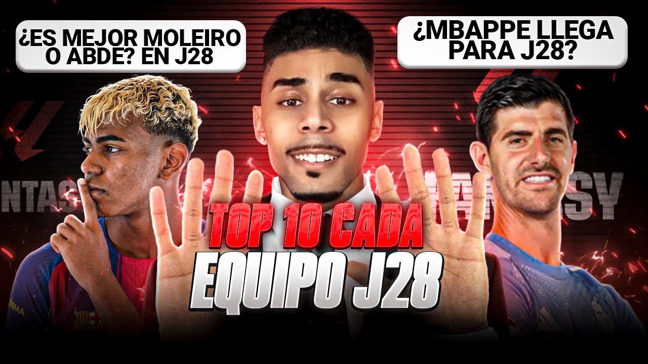 TOP 10 MEJORES JUGADORES POR POSICIONES PARA J28 - LALIGA 25/26 - PLYONTV10 - LALIGA FANTASY