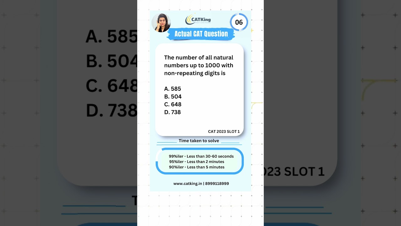 CATKing PYQ Series | CAT Arithmetic Preparation | Number System | Actual CAT Questions | MBA Guide