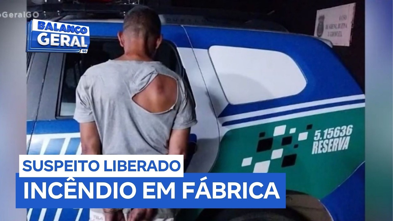 Ex-funcionário acusado de incendiar fábrica é liberado após audiência de custódia