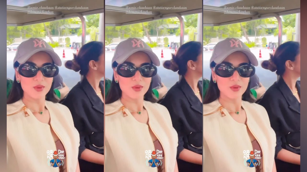 Sonal Chauhan Latest Shoot Form Bangkok With Friends
