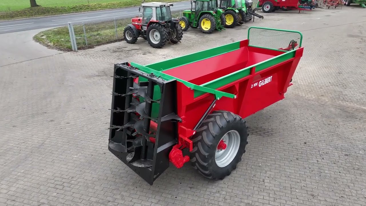 Rozrzutnik obornika gilibert 6242 hv  Hydraulika Klapa