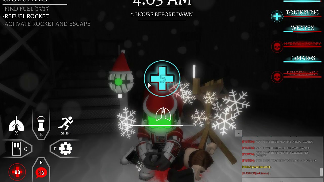 Before The Dawn: Redux Explorer (Festive skin) (Roblox)