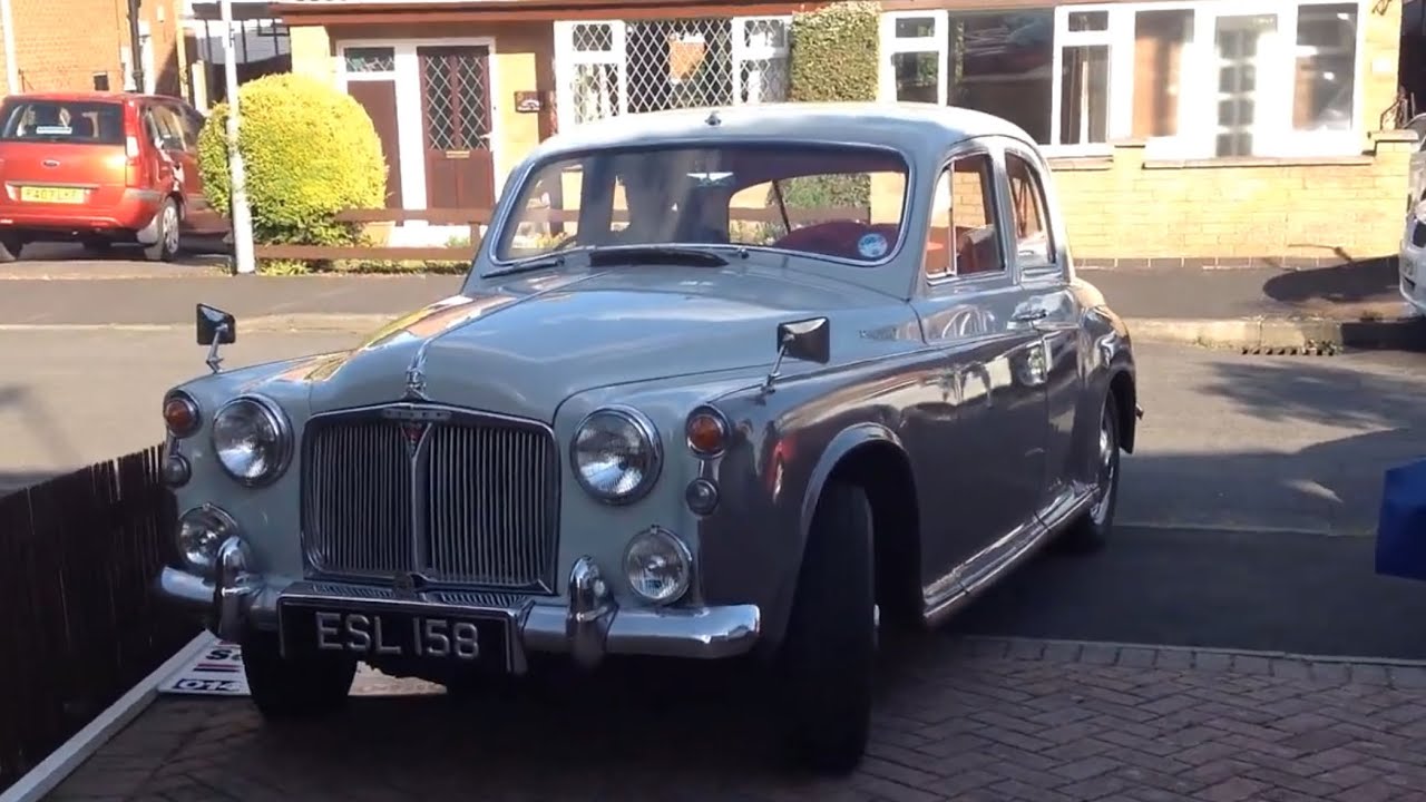 An outing for the 1961 Rover P4 100