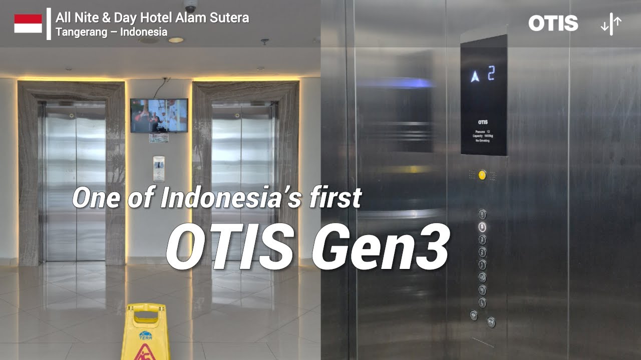 OTIS Gen3 Elevators | All Nite & Day Hotel Alam Sutera, Tangerang, ID