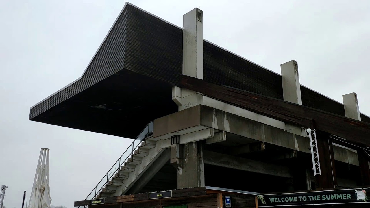 Lost Place Deutschland: Tribüne und Regattastrecke Oberschleißheim bei München (Olympia 1972)