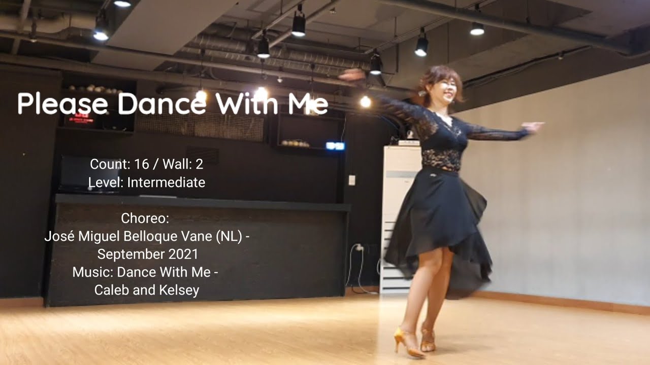 Please Dance With Me Line Dance (Intermediate) José Miguel Belloque Vane