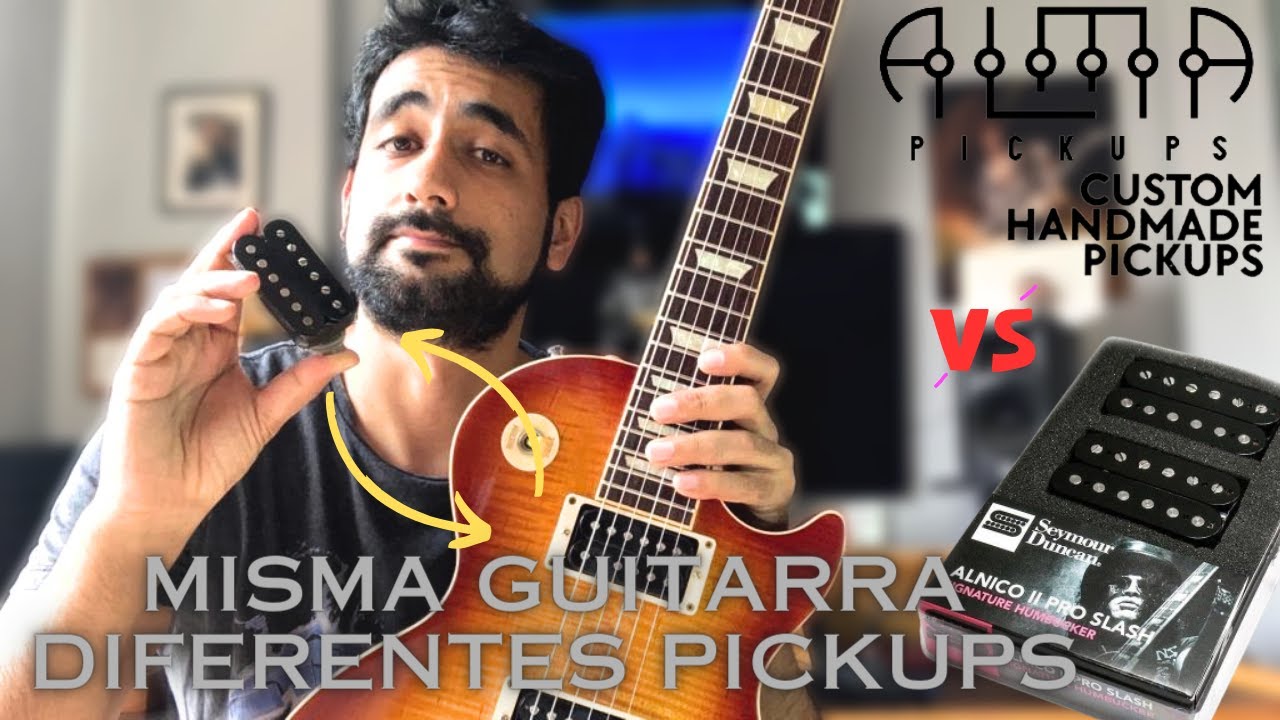 ¿Conviene cambiarle las pastillas a tu guitarra? Seymour Duncan vs Alma Pickups
