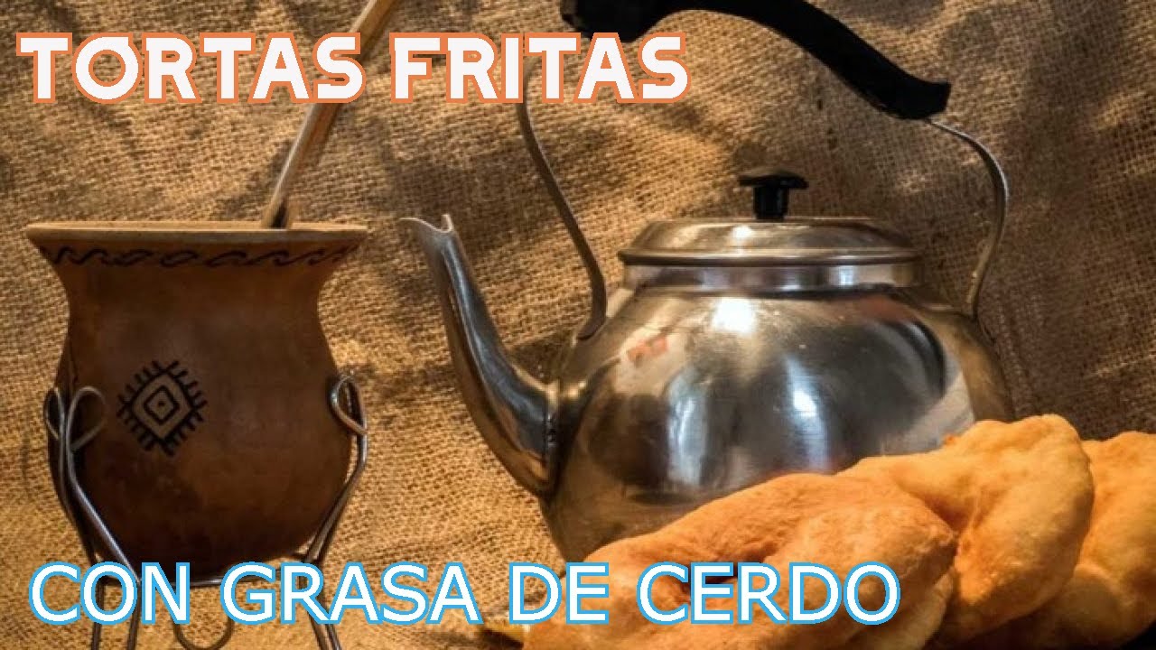 TORTAS FRITAS argentinas CON GRASA DE CERDO