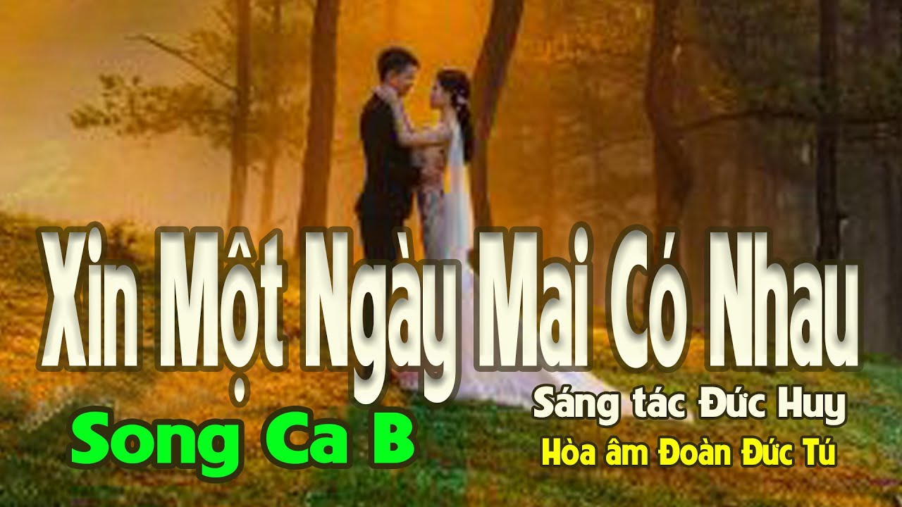 karaoke, Xin Một Ngày Mai Có Nhau, sáng tác Đức Huy, hòa âm Đoàn Đức Tú, song ca